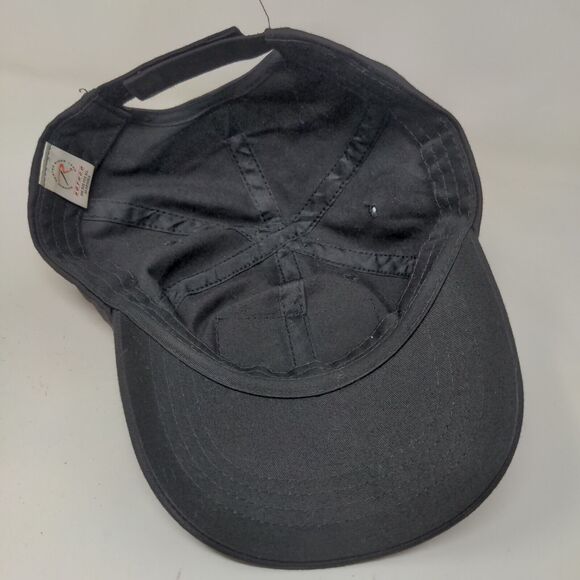 Rothco Men's Strapback Hat Black Size OSFA Big Hook & Loop Logo - Picture 6 of 8